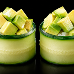 Gunkan cetriolo avocado