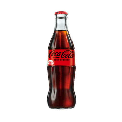 246) Coca-Cola zero in vetro 330ml