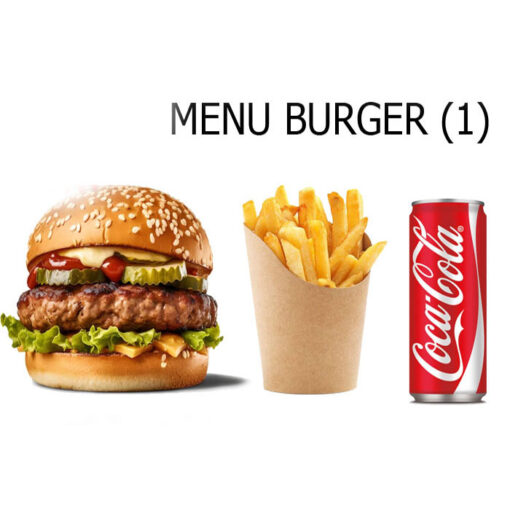 108) Menu Burger 1 (Manzo )