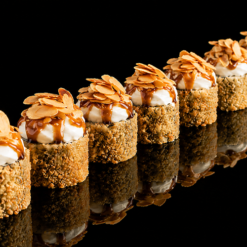 Hosomaki fritto mandorle