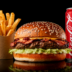 Menu Burger Manzo Bacon