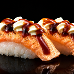 Nigiri Salmone scotatto