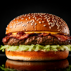 Hamburger Bacon