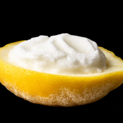 Gelato di limone ripieno